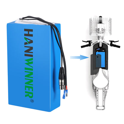 HA225-1 Electric Bike Battery 36V 20Ah 720W Cells Pack E-bikes Lithium Li-ion Battery