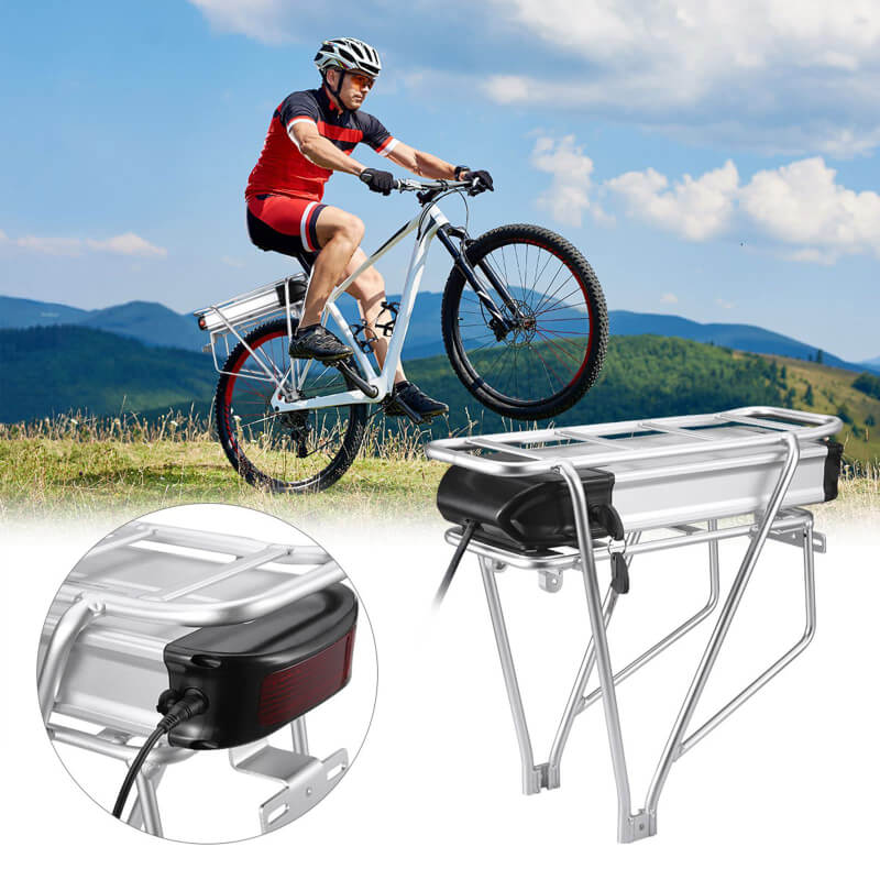 36V 20Ah/48V 15Ah E-Bike Luggage Rack Battery