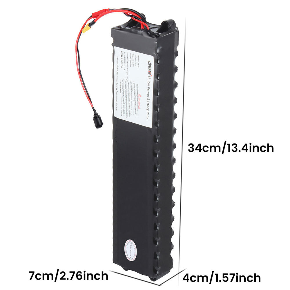 Batería de ion de litio de repuesto para patinete eléctrico HA113 de 36 V y 7,8 Ah