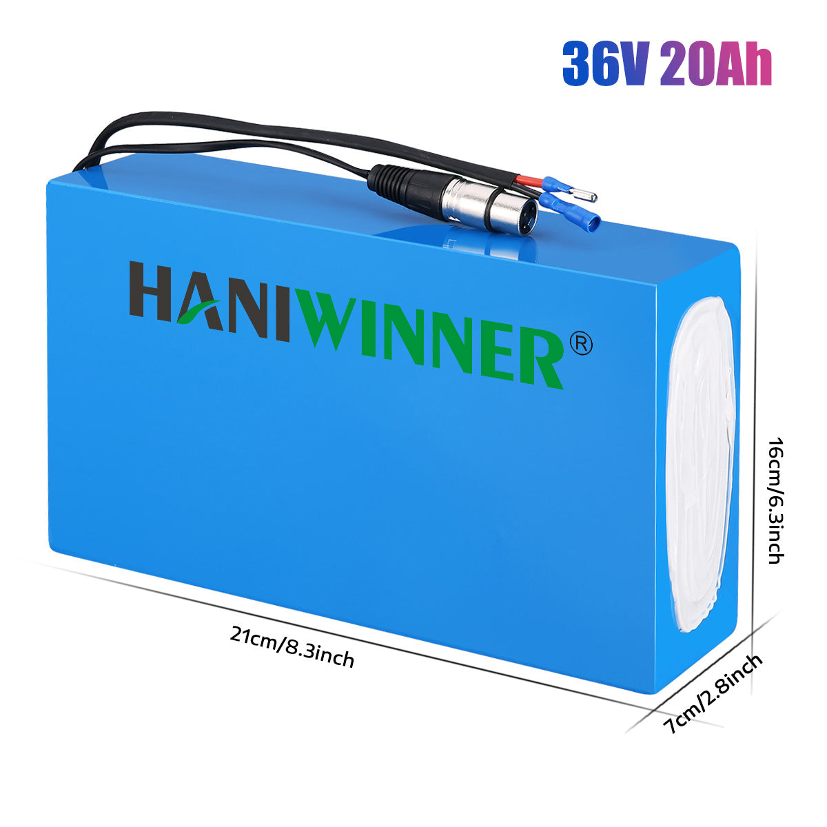 HA225-1 Electric Bike Battery 36V 20Ah 720W Cells Pack E-bikes Lithium Li-ion Battery