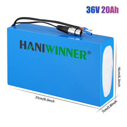 HA225-1 Electric Bike Battery 36V 20Ah 720W Cells Pack E-bikes Lithium Li-ion Battery