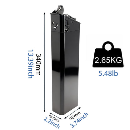 48V 7.5Ah HA318 Replacement Battery for Jetson Haze Folding Electric Bike