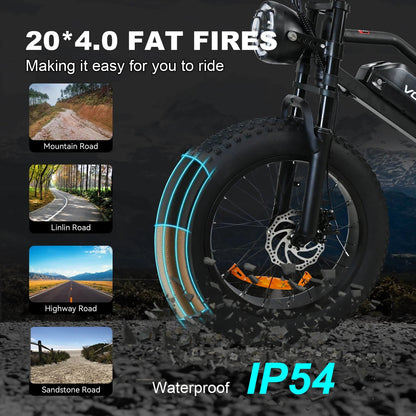 M3 48V 750W 18.2Ah Electric Bike