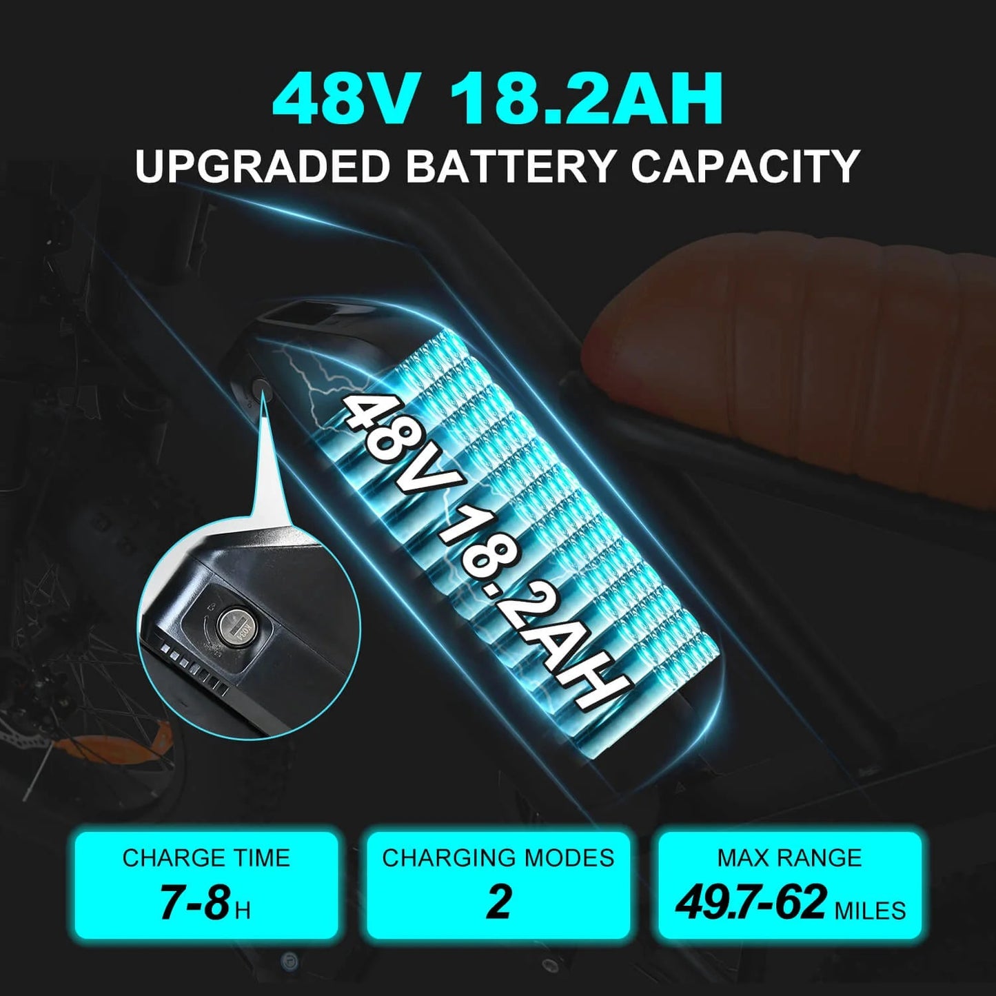 M3 48V 750W 18.2Ah Electric Bike