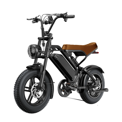 Kornorge T16 1000W Compact Fat Tire Electric Bike