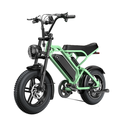 Kornorge T16 1000W Compact Fat Tire Electric Bike