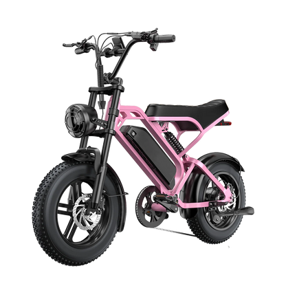 Kornorge T16 1000W Compact Fat Tire Electric Bike