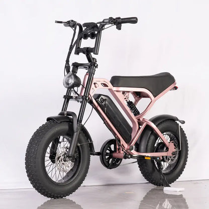 mini e bike damen V20 Mini Fat-Tire Electric Bike – Kornorge Electric Bikes