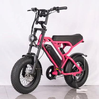 mini electric bicycle V20 Mini Fat-Tire Electric Bike – Kornorge Electric Bikes