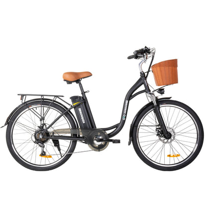 Bicicleta eléctrica urbana KORNORGE C6 de 26" 