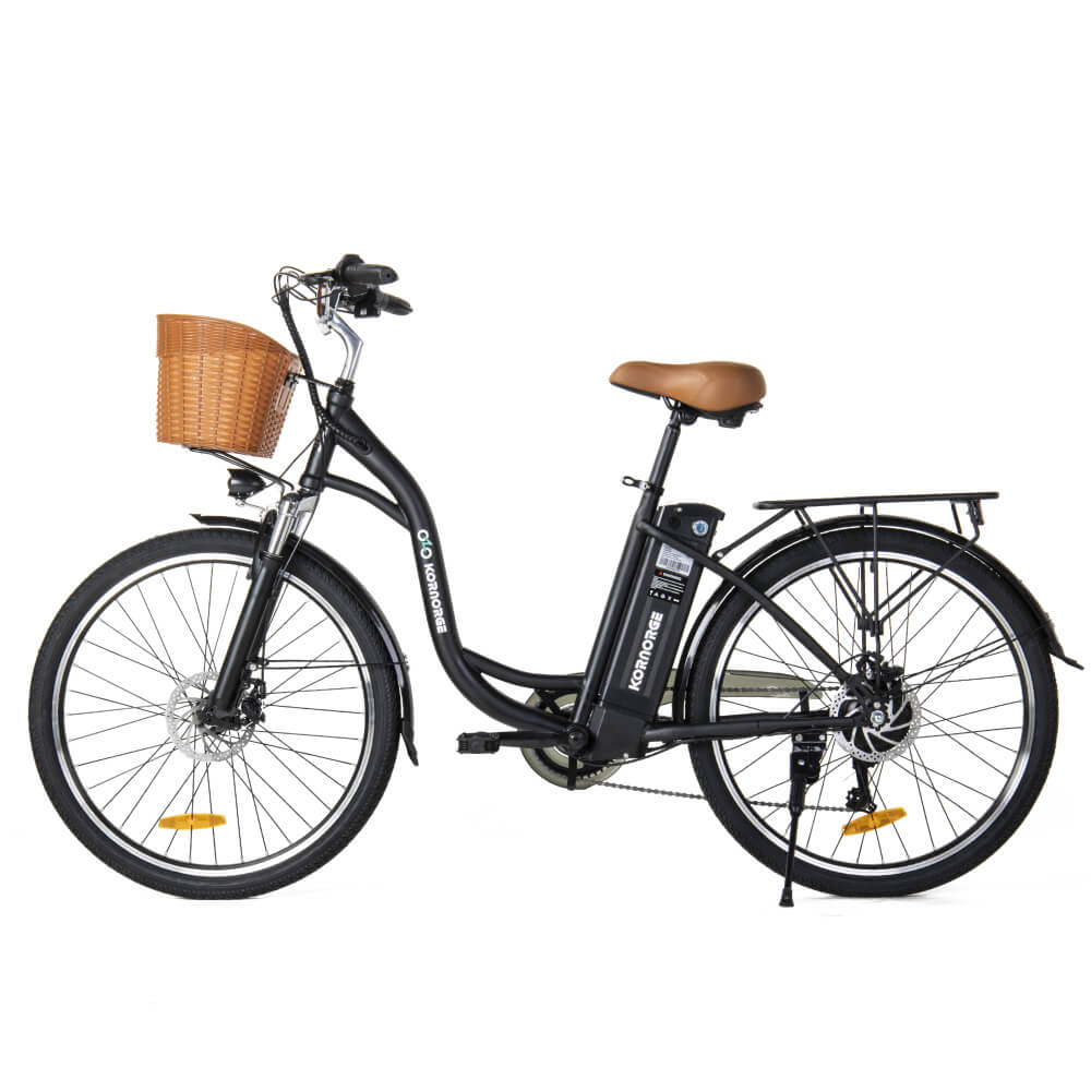 Bicicleta eléctrica urbana KORNORGE C6 de 26" 