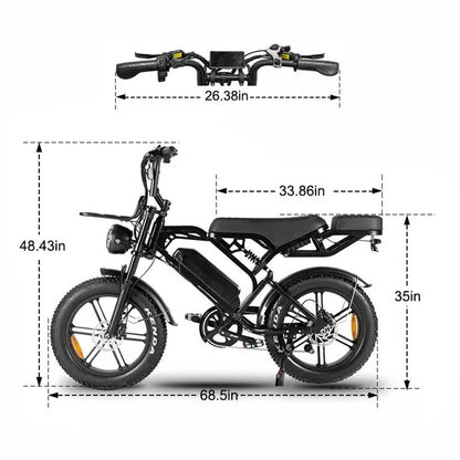 V20 Pro Fat Tire Electric Bike