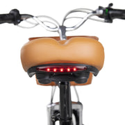 adjustable comfortable saddle with light